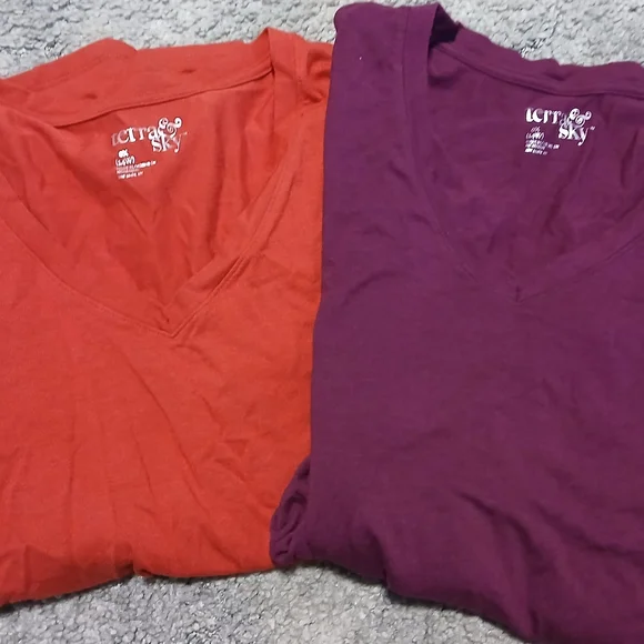 Terra Sky Long Sleeve T Shirts - Picture 1 of 1